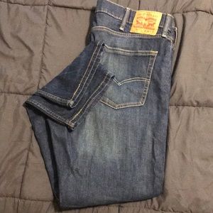 Men’s 38x30 Levi’s jeans. Stretchy dark